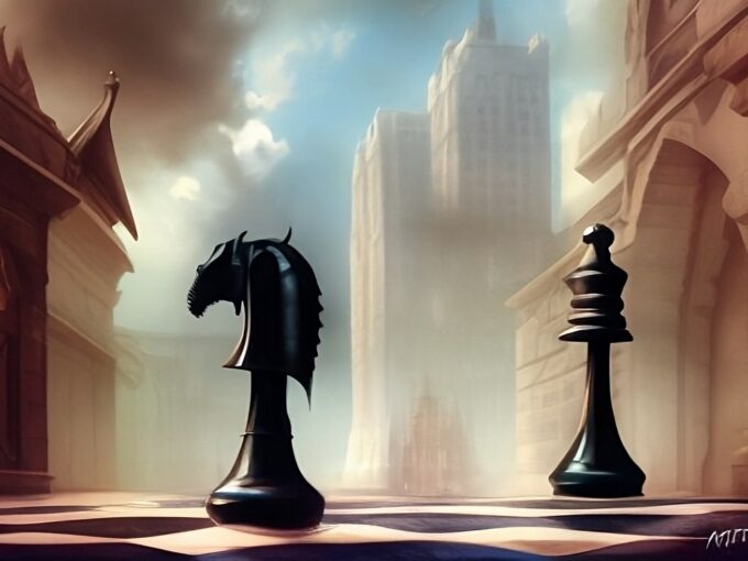 Horseplay Strategy: Chess Wallpaper HD for Desktop in high quality for free