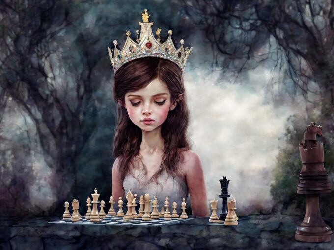 Checkmate: Chess Queen Wallpaper in high quality for free