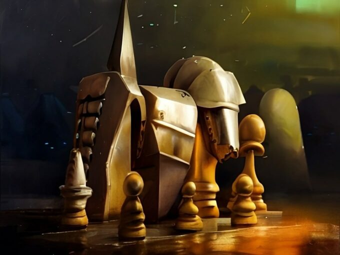 The Rook’s Power: Chess Wallpaper HD for Desktop in high quality for free