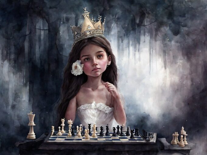 Royal Majesty: Chess Queen Wallpaper HD for Desktop in high quality for free