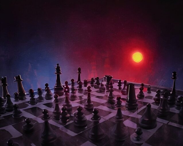 Intense Chess Wallpaper in HD for Your Desktop in high quality for free