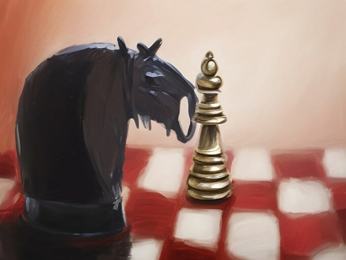 Horsepower Move: Chess Wallpaper HD for Desktop in high quality for free