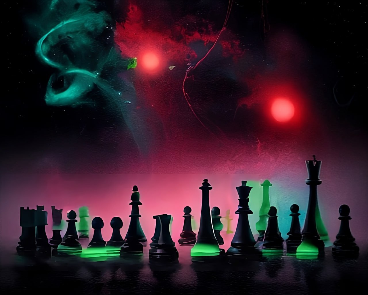 Vibrant Chess Wallpaper in HD for Your Desktop in high quality for free