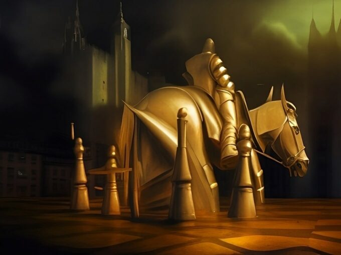 The Horse’s Gambit: Chess Wallpaper for Desktop in high quality for free