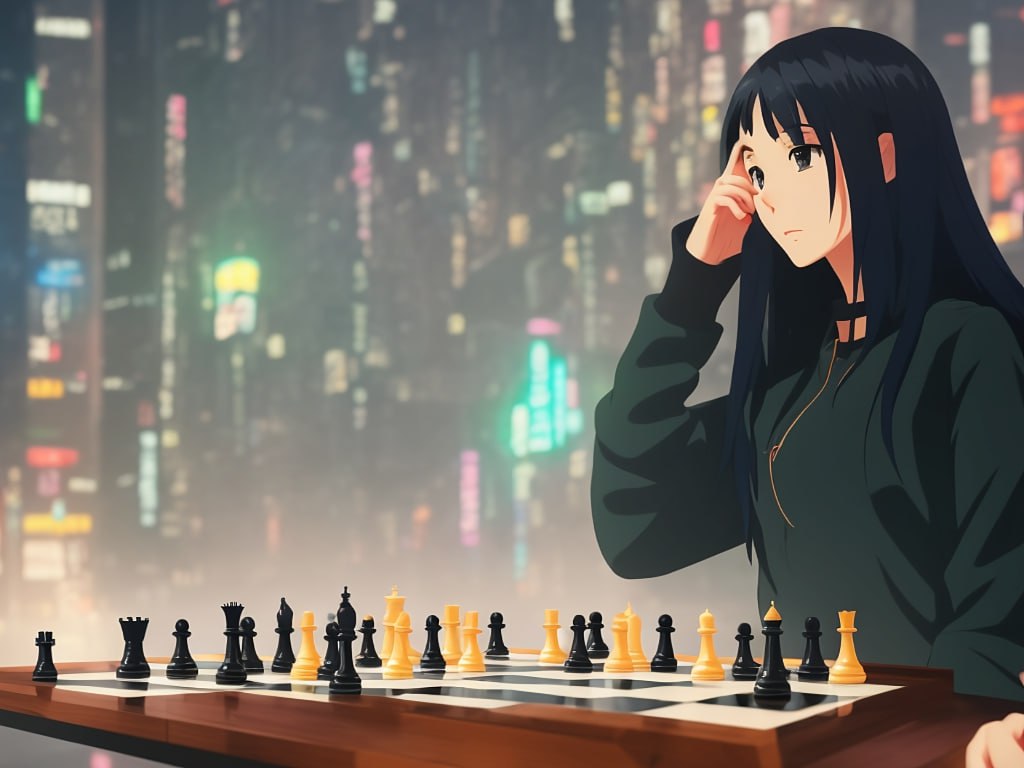 Feminine Chess Girls Wallpaper in HD in high quality for free